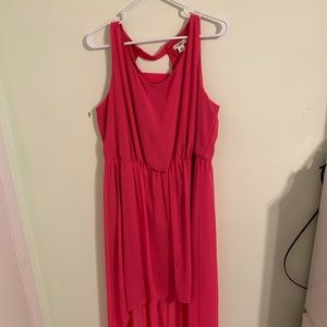 Cato Pink High-Low Dress XL